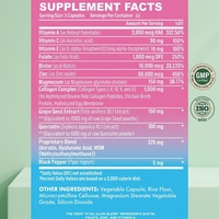 Capsules de Collagène Marin Super Biotine Brain Vitale à Marque Privée Personnalisée, Conformes aux Normes GMP ISO HACCP, Prix Réduit, Disponibilité Rapide, OEM