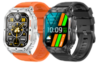 Reloj Inteligente K61 Pro 5G para Hombre, Nuevo Lanzamiento, Pantalla Triple Táctil de 1.96 Pulgadas, Pronóstico del Tiempo, Frecuencia Cardíaca, Presión, Oxígeno, Brújula