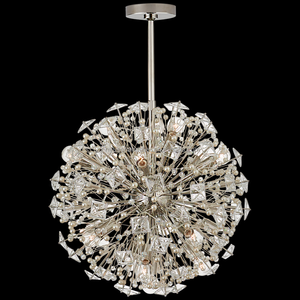 <span class=keywords><strong>Dickinson</strong></span>, candelabro de cristal de perla grande, candelabro de esfera, lámpara de techo con forma de diente de león para sala de estar, comedor, baño - Product Image 3