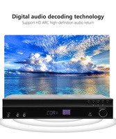 Amplificateur audio cinéma maison Hifi 5.1 canaux 255w avec HD ARC DAC USB Optique Coaxial