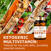Complément alimentaire OEM à marque privée : Capsules Burn Keto pour stimuler le métabolisme, augmenter l'énergie et favoriser une gestion saine du poids chez l'adulte