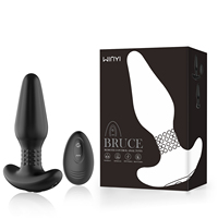 WINYI Nouveau Plug Anal Rotatif en Gros Jouets Sexuels Télécommande Sans Fil Plug Anal Vibrateur pour Femmes Hommes