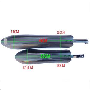 Garde-boue de vélo de montagne Guangtian en plastique noir à fixation rapide, durable, pour la pluie et les accessoires de cyclisme par temps humide - Product Image 5