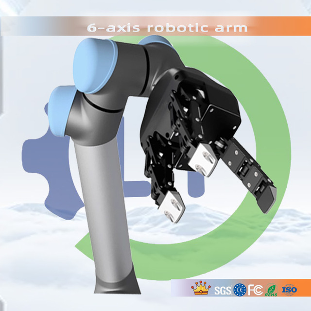 CNC Robot 1100mm Radius Safe Collaborative Arm with 6kg Payload Force Sensing for CNC Loading/Unloading PLC Core Components
