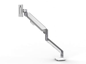 Soporte de Monitor Individual RGB Premium, Compatible con VESA, Ajustable, Resistente, con Resorte de Gas, Soporta Pantallas de 17-49 Pulgadas, 44 Libras, Nuevo - Product Image 5