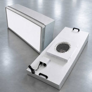 Unidad de Filtro de Ventilador HEPA H14 para Cuarto Limpio de Fábrica de Hongos y Área de Inoculación Estéril - Product Image 1