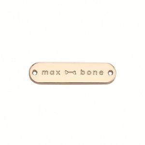 Etiquetas de Ropa Promocionales Personalizadas con Serigrafía Ecológica en Dorado, Logotipos de Marca, Etiquetas para Prendas, Accesorios para Ropa - Product Image 4
