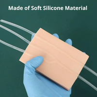 Modèle de coussin en silicone pour la formation à la ponction veineuse et à l'injection IV sur la peau humaine, ensemble de modèles pour la pratique de l'extraction de sang veineux