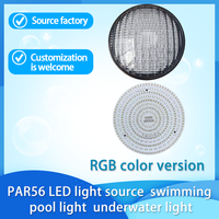 Lampes de piscine à LED intelligentes pour piscine creusée 10W AC12V 150mm Télécommande Lampes de piscine blanches ou RVB Source de lumière