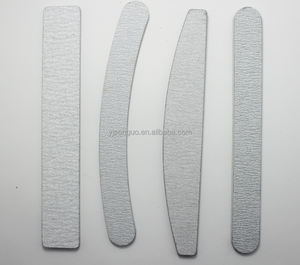 Logo imprimé personnalisé 4 formes différentes lime à ongles zèbre manucure avec grain 100/180 - Product Image 5