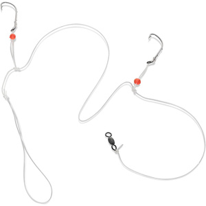 Rigs de pêche en eau salée <span class=keywords><strong>Mustad</strong></span> 3/0 Baitholder Hook pour Fluke Porgy Snapper Croaker Sea Trout Tautog Spot Pompano - Product Image 2