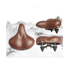 Selles de vélo confortables colorées vintage OEM avec rembourrage en <span class=keywords><strong>gel</strong></span> pour vélo cruiser et VTT 25*27cm Durables - Product Image 3