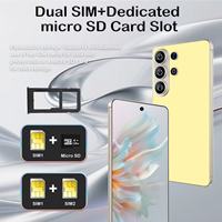 Teléfono Inteligente S26 Ultra 4G de Alta Calidad, Pantalla de 6.8 Pulgadas, Android 15, Original, 8000 mAh, 16+1 TB