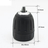 SANOU — perceuse à main sans clé 0.8-10mm 3/8-24 UNF, adaptateur de mandrin de perceuse à main, accessoires d'outils électriques