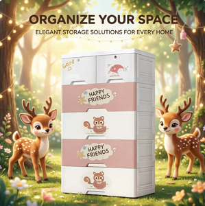 Organizador de Juguetes y Cajón para Bebés con Diseño de Dibujos Animados de 60 cm - Product Image 1