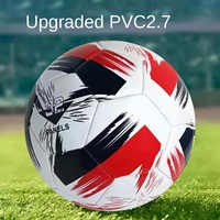 Bola Sepak Tebal 2.7 PVC Tahan Lama Ramah Lingkungan Sepak Bola Dewasa Remaja Latihan Jahitan Mesin Logo Kustom Pabrik Langsung
