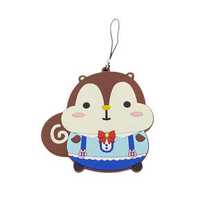 Personalización profesional llavero de PVC figura de dibujos animados llavero accesorio para decoración mochila escolar - Product Image 1