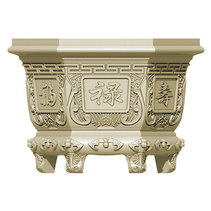 Moldes de jardín de macetas de plástico ABS de alta precisión, moldes de inyección personalizados para macetas de hormigón, molde de maceta grande - Product Image 2