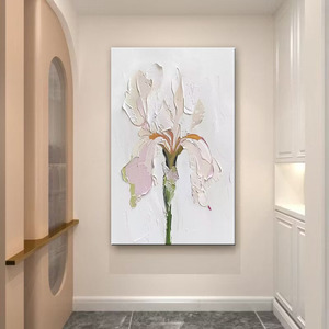 <span class=keywords><strong>ภาพ</strong></span><span class=keywords><strong>วาด</strong></span><span class=keywords><strong>ดอก</strong></span>ไม้แขวนในห้องนั่งเล่นสุดหรูดอกไม้ไอริส<span class=keywords><strong>ส</strong></span>ีชมพูภาพ<span class=keywords><strong>วาด</strong></span>สีน้ำมัน<span class=keywords><strong>วาด</strong></span>ด้วยมือ - Product Image 5