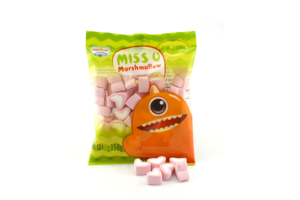 Service d'échantillons de bonbons guimauves en forme de cœur MISS U de 150g pour le thé de l'après-midi et les desserts (ODM) - Product Image 2