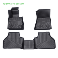 Tapis de voiture décoratif intérieur d'accessoires de voiture d'OEM pour BMW X3 X4 X5 X7 2012-2024