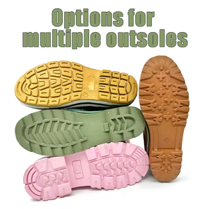 Fashionable Waterproof <strong>Ankle</strong> High Rubber <strong>Wellington</strong> Rain <strong>Boots</strong> <strong>Women's</strong> Anti-Slip Comfort Chelsea Gumboots Manufacturer - Product Image 6