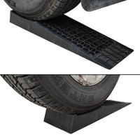 Rampa Automotriz Ligera de Plástico PP con Estructura de Panal LAND LD-AT790, 11000 lb por Par, Antideslizante, para Elevación en Garaje y Reparación de Autos