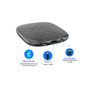 Tbox S1 4G Sim Android 13 caprlay ai hộp 4GB + 64GB không dây Carplay Adapter Youtube netfli-x Android app hỗ trợ - Product Image 6