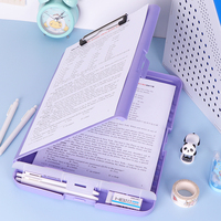 Porte-documents format Lettre SUNSHING en stock avec porte-stylo, boîte de rangement A4 pour entraîneurs, infirmières, enseignants