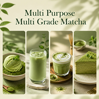 Vitahall OEM OBM Vente en gros Poudre de thé vert Matcha biologique de qualité cérémoniale, Poudre de Matcha à la vanille
