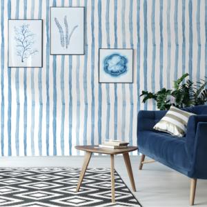 Rivestimento Murale a Strisce, <span class=keywords><strong>Carta</strong></span> da Parati <span class=keywords><strong>Adesiva</strong></span> Contemporanea in Vinile <span class=keywords><strong>per</strong></span> Pareti, Camera da Letto, Decorazione Casa - Product Image 3
