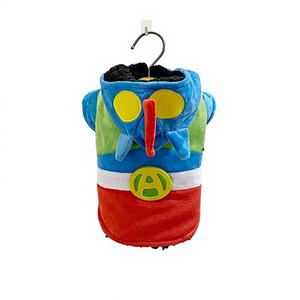 Fantasia de Transformação de Super-Herói com Ovo Salgado para Cães Teddy Bichon, Casaco de Algodão para Corgi e Golden Retriever, Grande, Outono/Inverno - Product Image 1