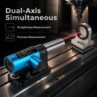 Autocollimateur électronique Zhongji MC030-ZJ10X2, modèle 5W, précision 0,5 secondes d'arc, mesure 10 mètres, rail de guidage