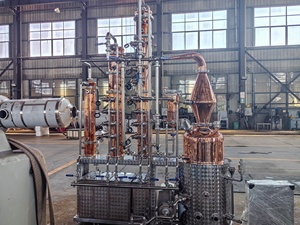 Still de pot entièrement en cuivre 100L 500L 1000L 3000L Still Scottish <span class=keywords><strong>Malt</strong></span> Whiskey Pot Still Whisky Still - Product Image 6