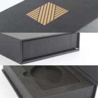 Carton de luxe personnalisé carte de remerciement magnétique VISA VIP adhésion commerce carte de crédit boîte-cadeau emballage pour carte de crédit