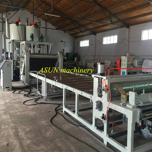 PS PET PP PE transparent plastic sheet film extruder making machine production line for making plastic packaging sheet