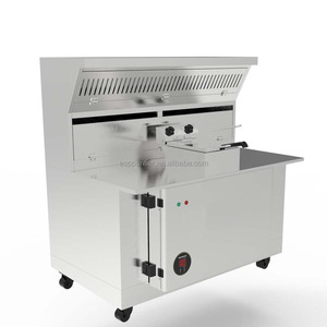 Sistema di Cappa Senza Condotto Portatile OEM SOUNINY per Griglia, Friggitrice, Grigliatore, Negozi di Pollo Fritto e Spiedini - Product Image 4