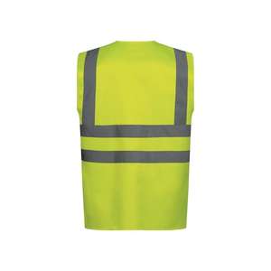 SAFESTYLE Chaleco de alta visibilidad ALBIN talla M amarillo EN ISO 20471 CL. EN ISO 13688 - Product Image 2