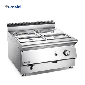 Furnotel Xmart系列气体贝恩Marie Couter顶级不锈钢304食品取暖器