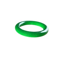 YL Imperial Green Natural Strip Quartz Rock Jade Bracelet pour femmes Single Dragon Ice Kind Jade Color Bracelets à la mode