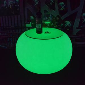 Cool bar/club/partito/cerimonia nuziale illuminato <span class=keywords><strong>a</strong></span> led da tavolo e sedia - Product Image 3