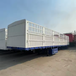 Semirremolque Tongyada de Alta Calidad con 3 Ejes, para Carga a Granel y Paredes Laterales de Acero, con Capacidad de Carga de <5000 kg y Frenos, en Venta - Product Image 1