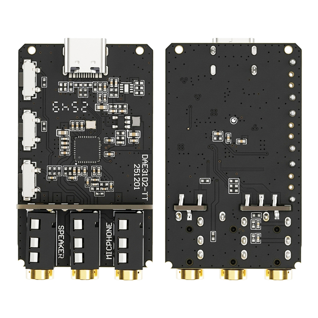OEM Stereo Audio Module Pcb Headphone Sound Card Usb Player Decoder Audio Module Circuit Board with CB1300D Chip for Earphones