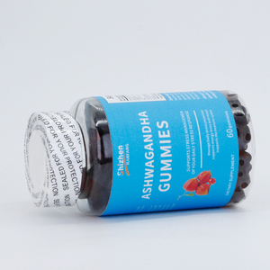 Oem Hot Bán sẵn sàng chứng khoán ngủ chăm sóc sức khỏe bổ sung tâm trạng tốt thảo dược đi li Ashwagandha chiết xuất từ rễ Gummies - Product Image 5