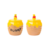 Pot en céramique Snack Jar décoration de la maison petit sculpté 3D cuisine nourriture écologique multifonction dessin animé cuisine stockage