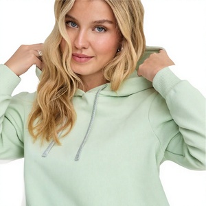 Eco-friendly fleece pullover Premium quality women hoodie Winter wear casual hoodie Breathable pocket design hoodie - Product Image 6