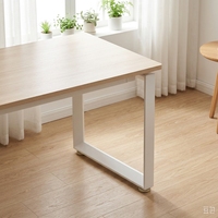 Cadre de table de bureau en métal de style moderne, fabriqué à Guangzhou, avec finition thermolaquée, pour usage domestique ou professionnel.