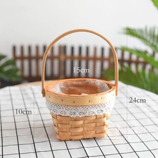 Bouche ronde avec copeaux de bois dentelle