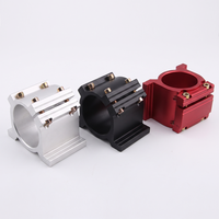 Services de fabrication OEM sur mesure de supports de fixation, de pinces de montage et de boîtiers pour moteurs à broche en alliage d'aluminium usinés avec précision par CNC