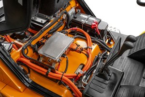 CPD35-AEY2 di carrelli elevatori elettrici per macchinari logistici serie <span class=keywords><strong>3.5</strong></span> Ton batteria agli ioni di litio + caricabatterie incluso per la vendita - Product Image 4